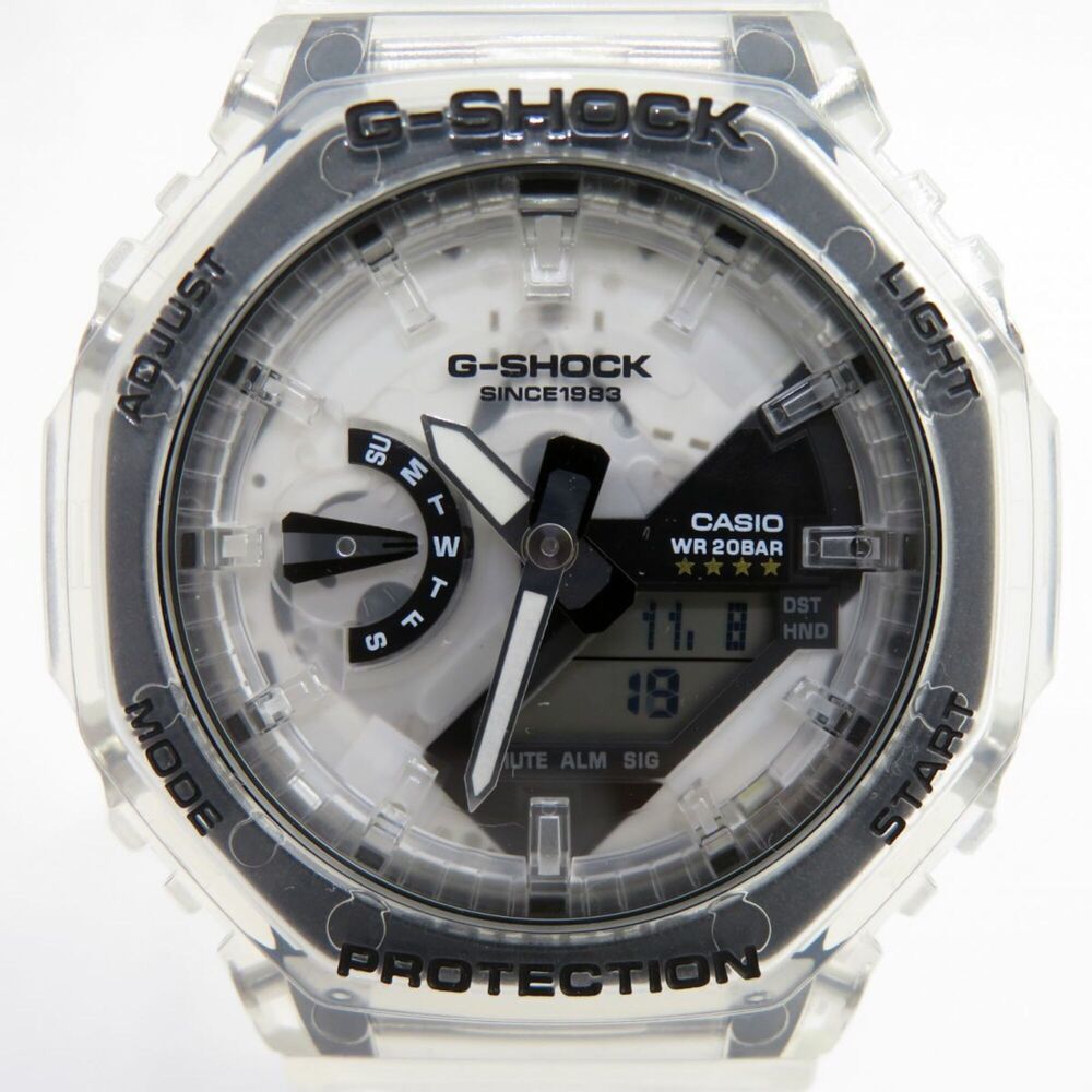 CASIO Casio G-SHOCK 40th Clear Remix Anniversary Limited Model Skeleton Quart...